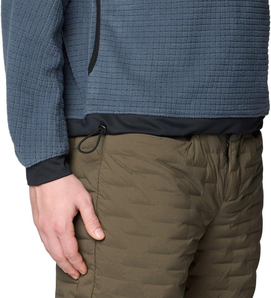 imageMountain Hardwear mens Summit Grid Big Grid HoodyMoon Blue