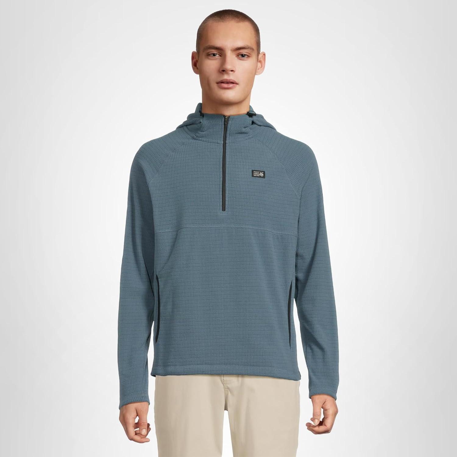 imageMountain Hardwear mens Summit Grid HoodyAsiatic Blue