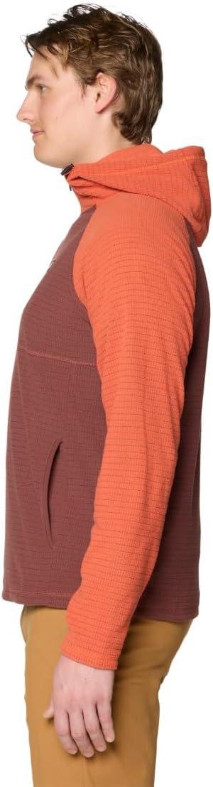 imageMountain Hardwear mens Summit Grid HoodyBourbon Brown Aspect