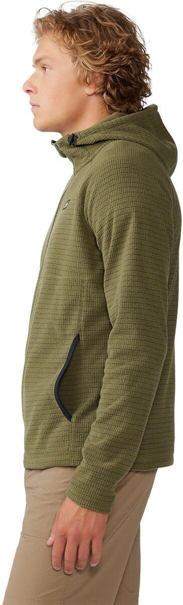 imageMountain Hardwear mens Summit Grid HoodyCombat Green