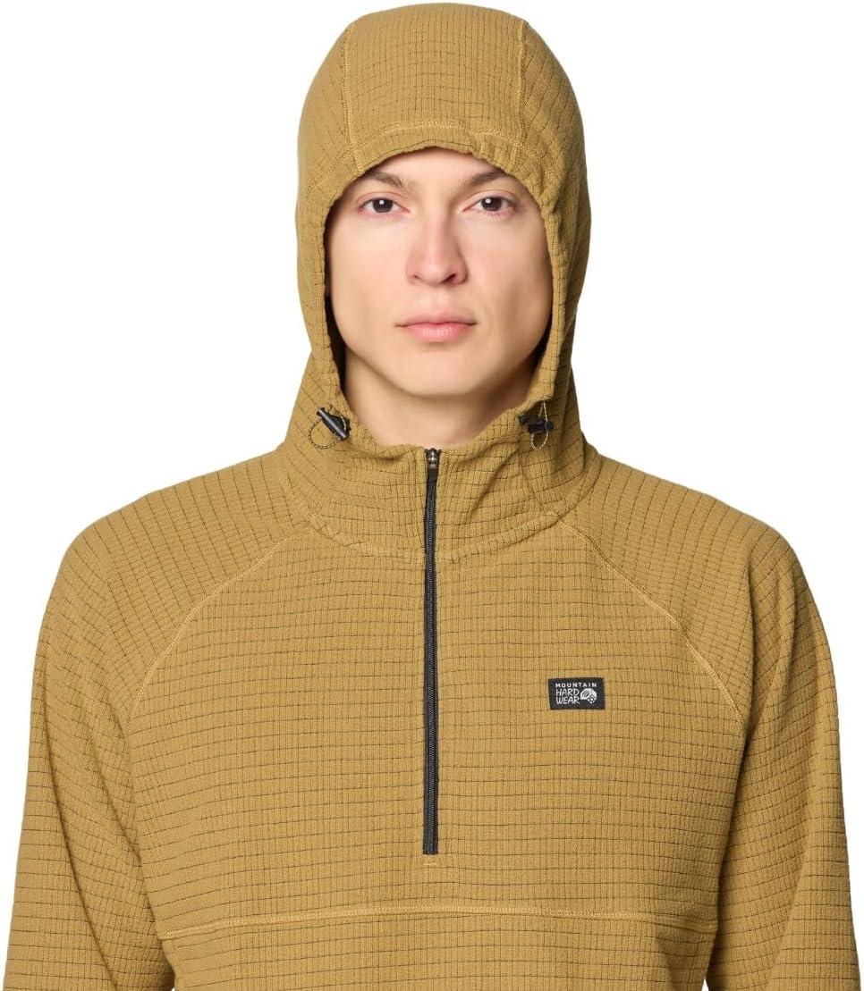 imageMountain Hardwear mens Summit Grid HoodyGrassland