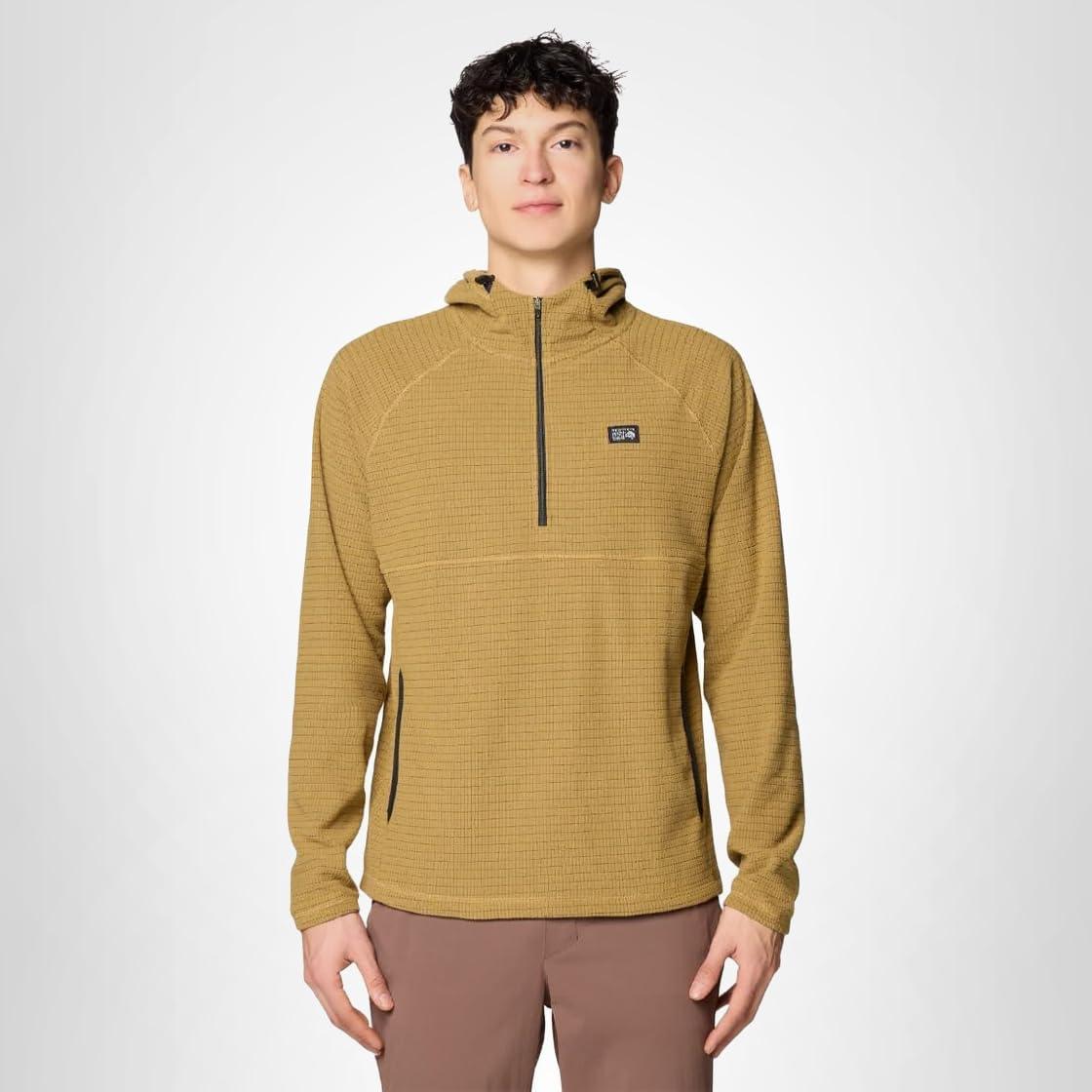 imageMountain Hardwear mens Summit Grid HoodyGrassland