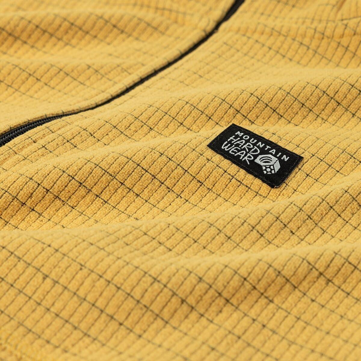 imageMountain Hardwear mens Summit Grid HoodySundown Gold