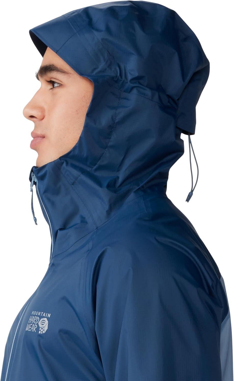 imageMountain Hardwear mens Threshold JacketLight Zinc Hardwear Navy