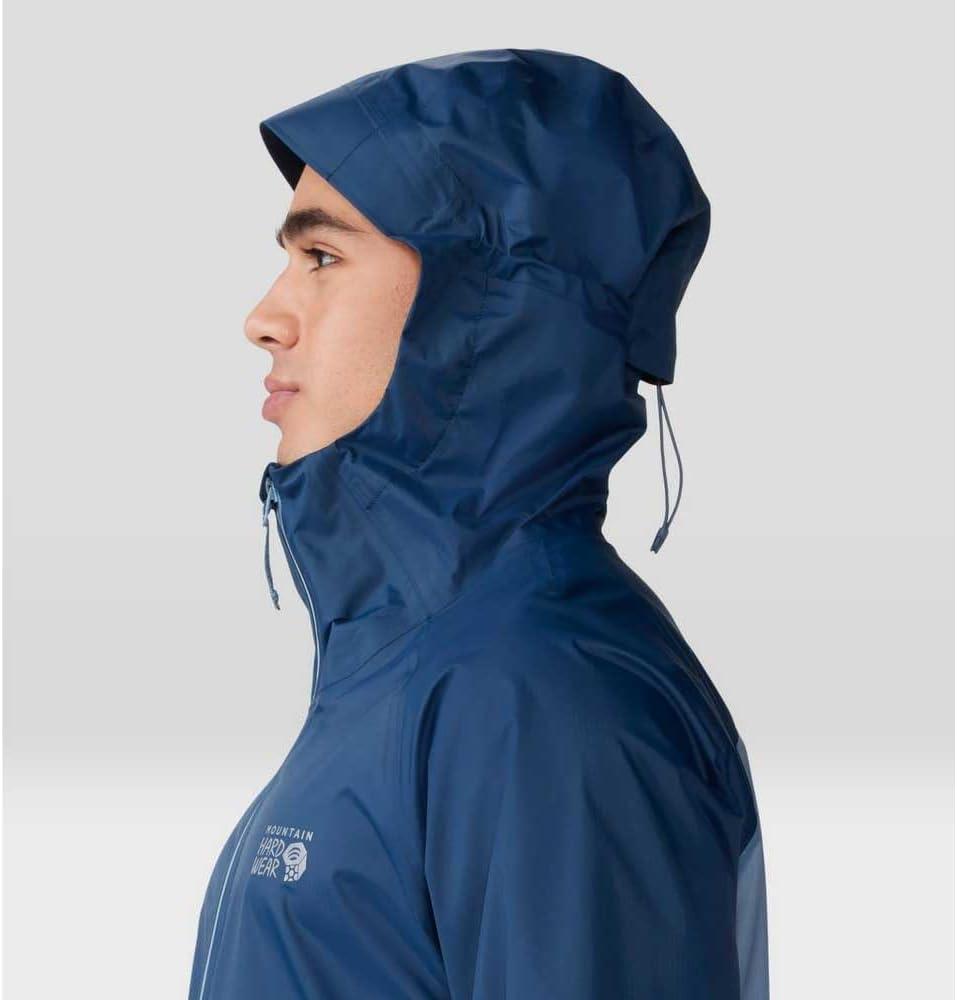 imageMountain Hardwear mens Threshold JacketLight Zinc Hardwear Navy