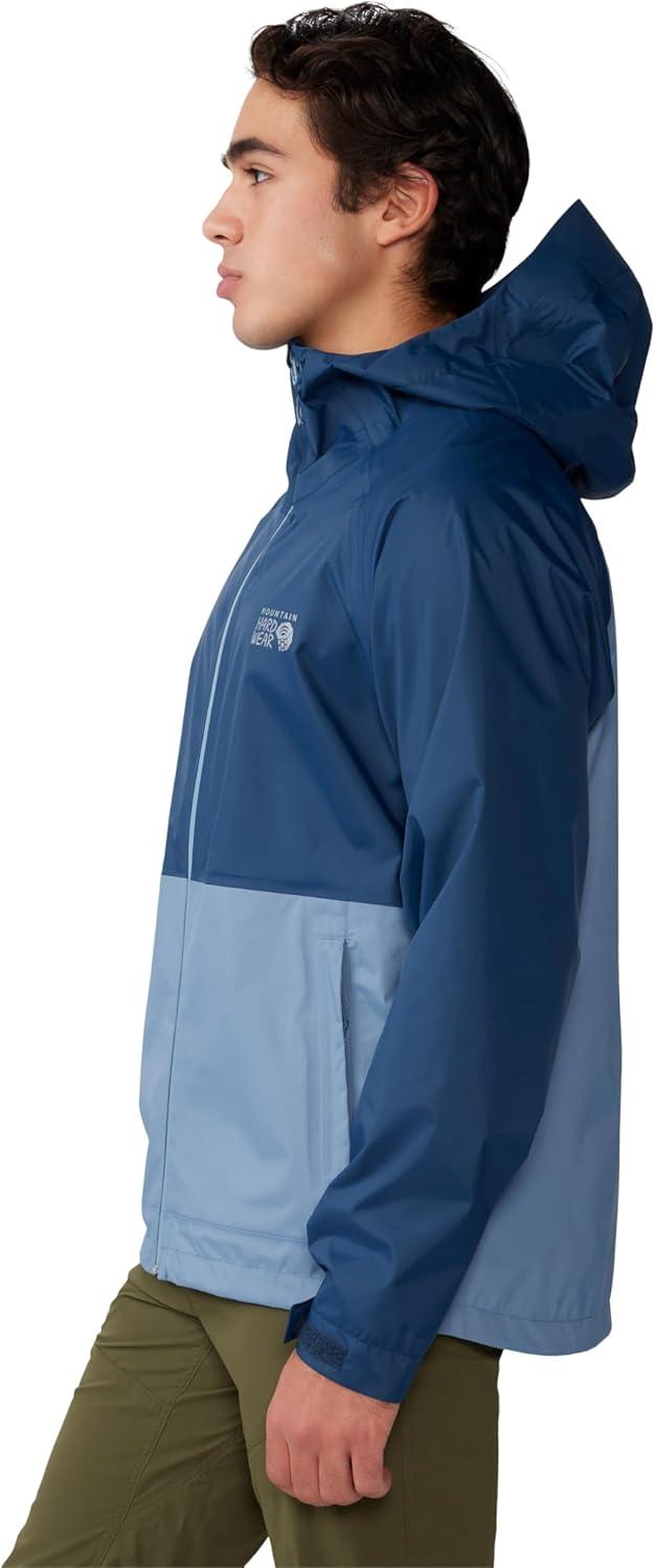 imageMountain Hardwear mens Threshold JacketLight Zinc Hardwear Navy