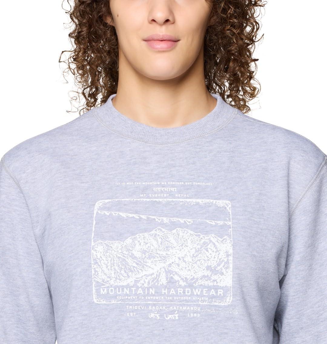 imageMountain Hardwear womens Mhw Logo Pullover CrewHardwear Grey Heather