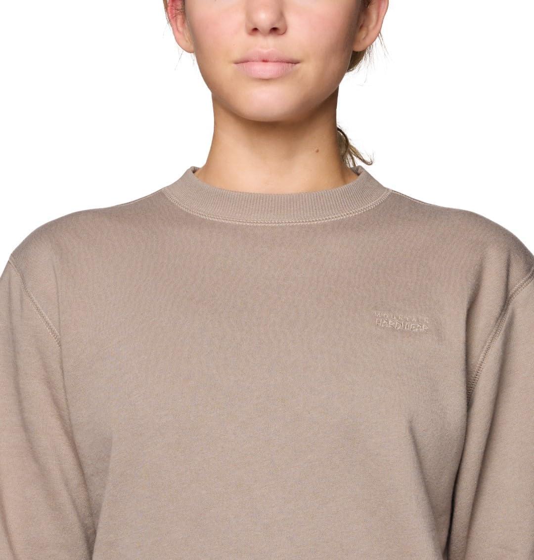 imageMountain Hardwear womens Mhw Logo Pullover CrewWild Taupe
