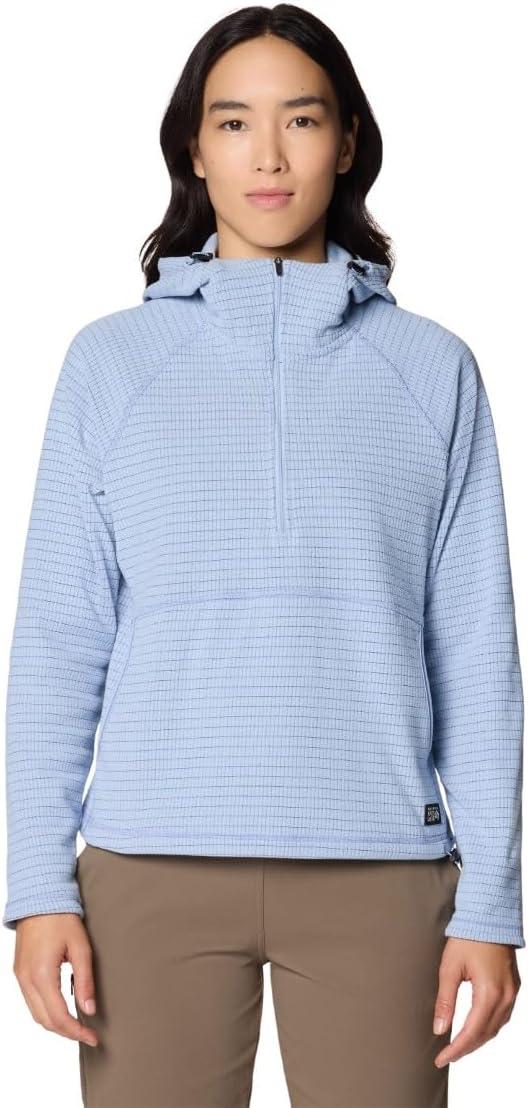 imageMountain Hardwear womens Summit Grid Half Zip HoodyBlue