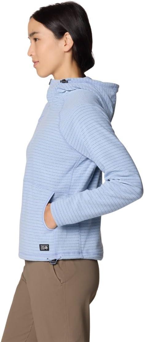 imageMountain Hardwear womens Summit Grid Half Zip HoodyBlue