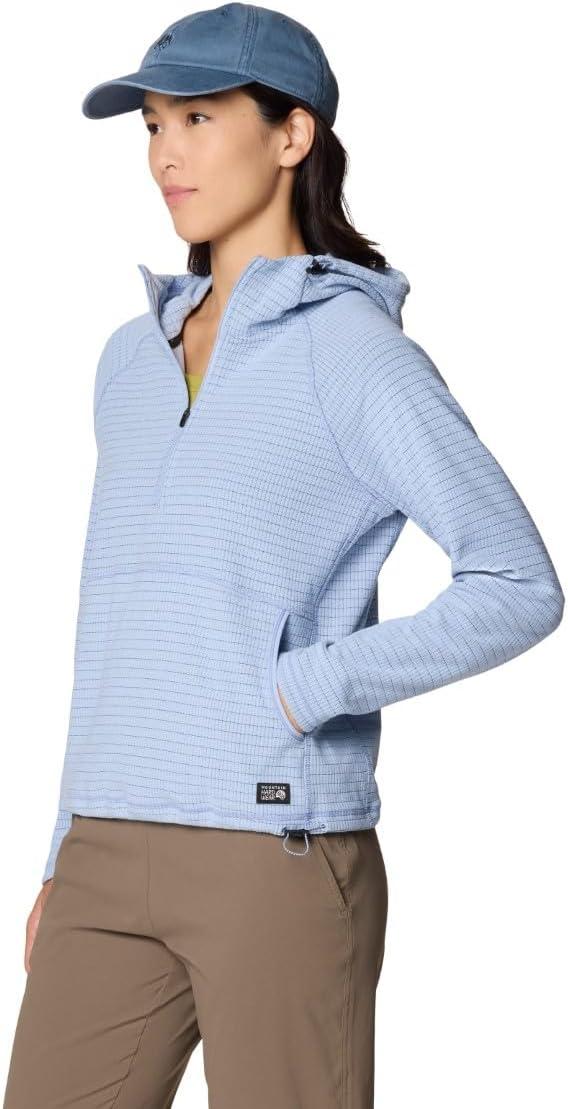 imageMountain Hardwear womens Summit Grid Half Zip HoodyBlue