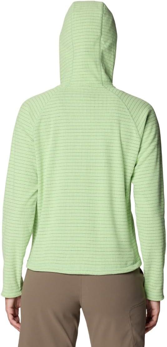 imageMountain Hardwear womens Summit Grid Half Zip HoodyGreen