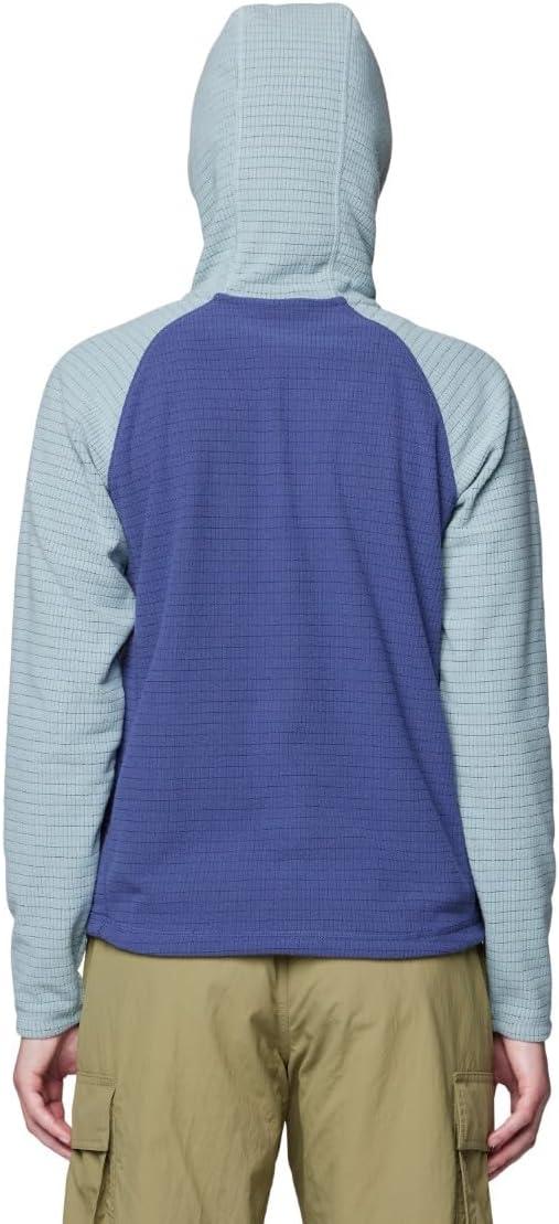 imageMountain Hardwear womens Summit Grid Half Zip HoodyLapis Dusk Ice Shadow
