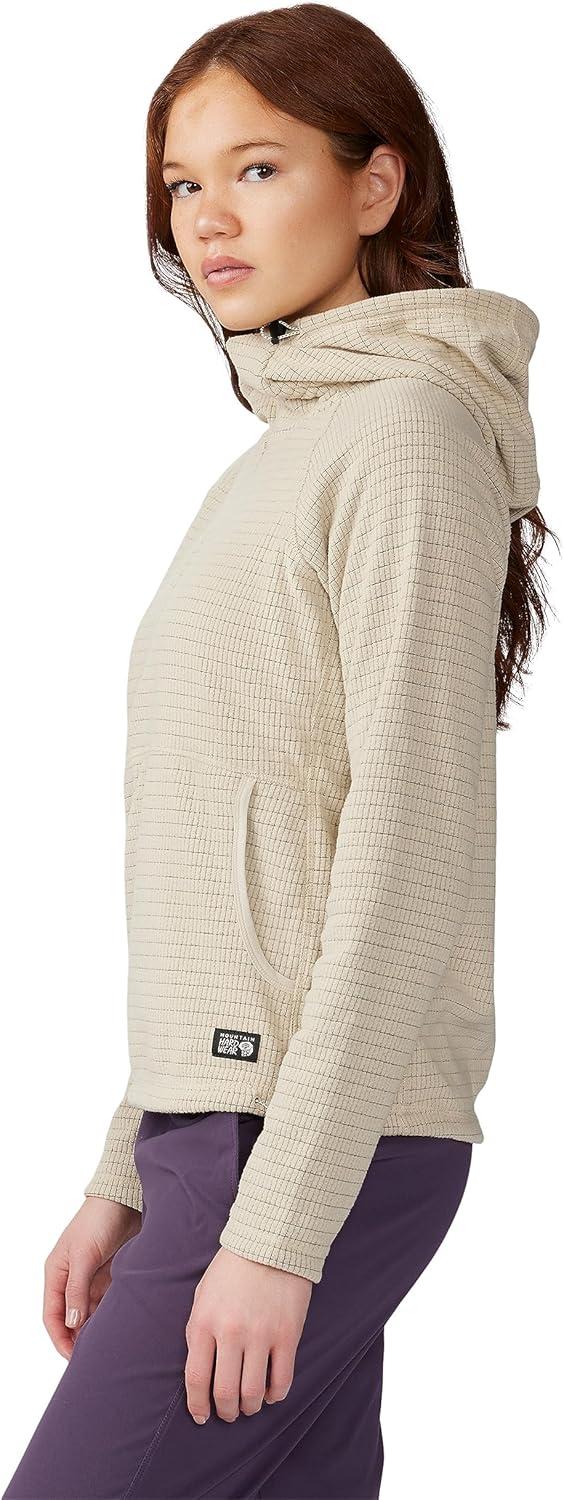 imageMountain Hardwear womens Summit Grid Half Zip HoodyWild Oyster