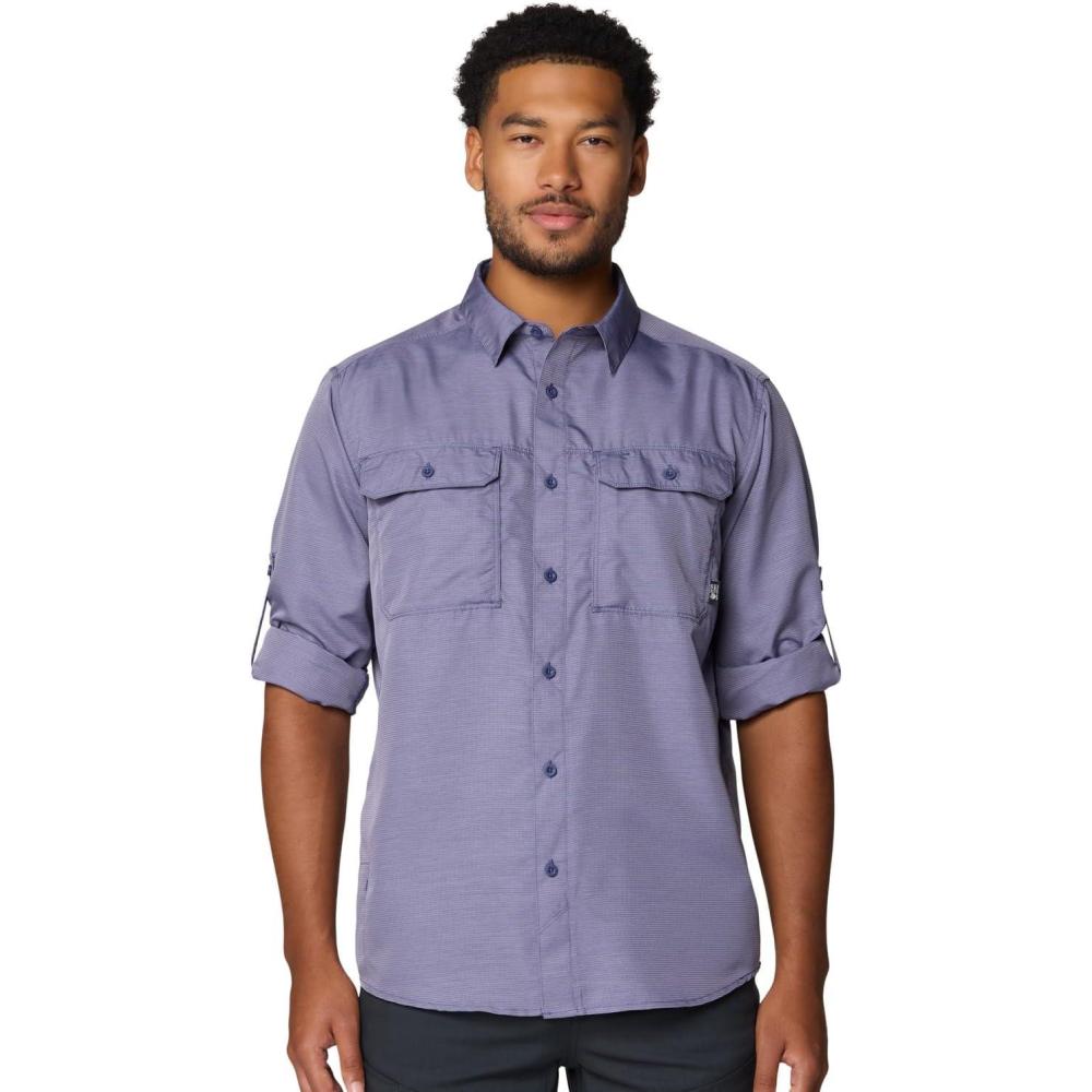imageMountain Hardwear Mens Canyon Long Sleeve ShirtDusted Sky