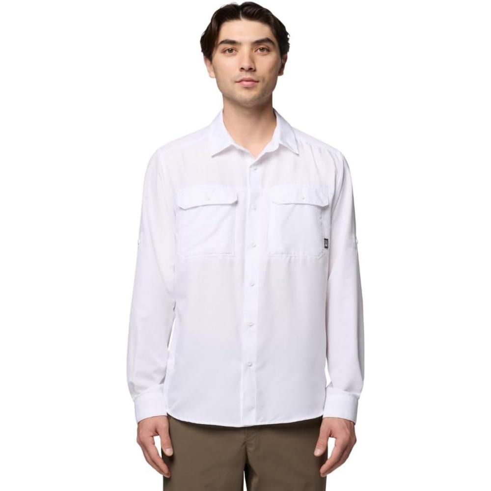 imageMountain Hardwear Mens Canyon Long Sleeve ShirtWhite
