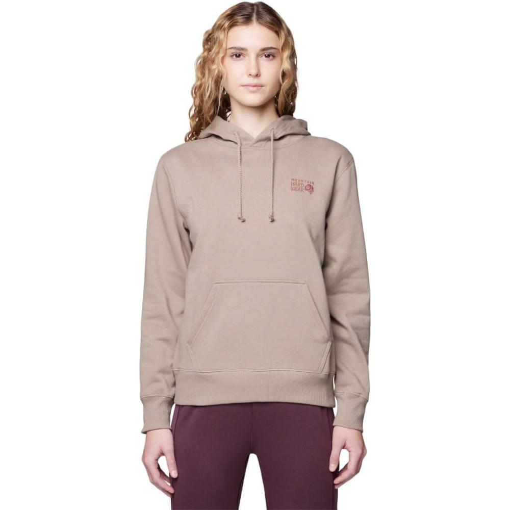 imageMountain Hardwear Womens MHW Logo Po HoodyWild Taupe
