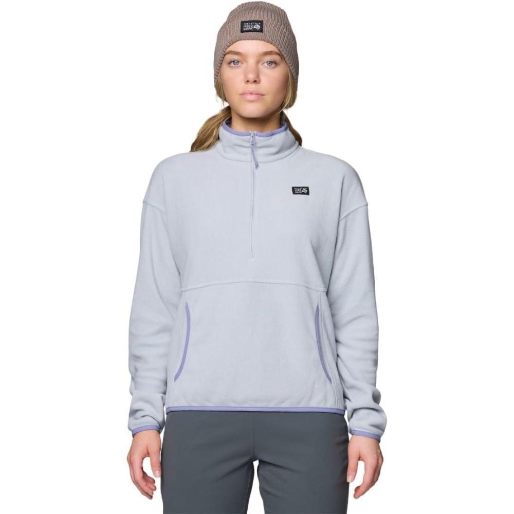 imageMountain Hardwear Womens Microchill Half ZipGlacial Heather
