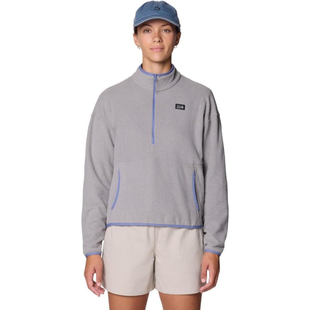 imageMountain Hardwear Womens Microchill Half ZipGrey