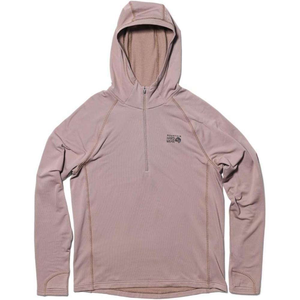 imageMountain Hardwear mens Crater Lake Heavyweight Half Zip HoodyWild Taupe