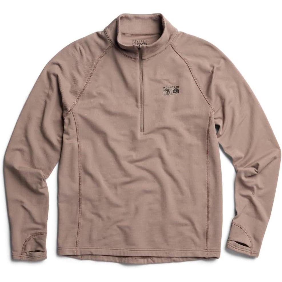 imageMountain Hardwear mens Crater Lake Heavyweight Half ZipWild Taupe