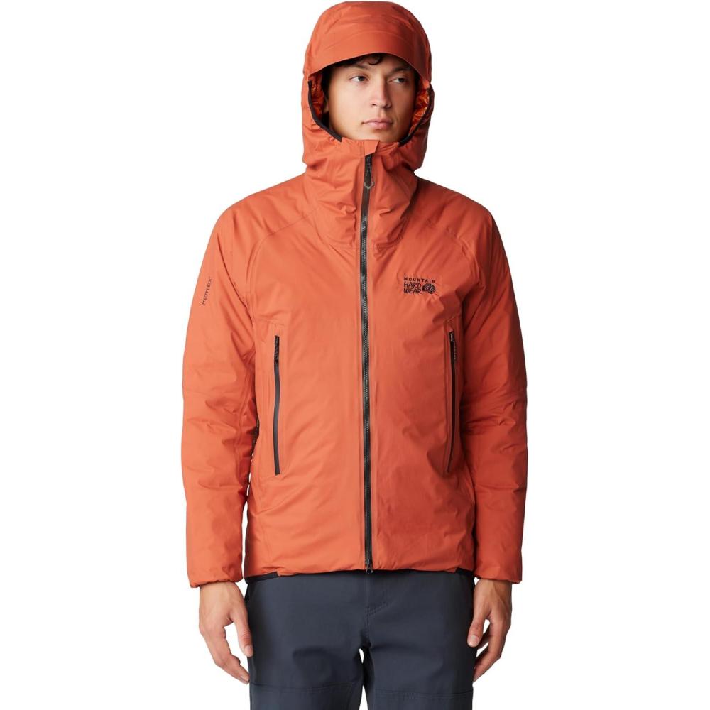 imageMountain Hardwear mens Storm Whisperer Insulated JacketRaw Carnelian