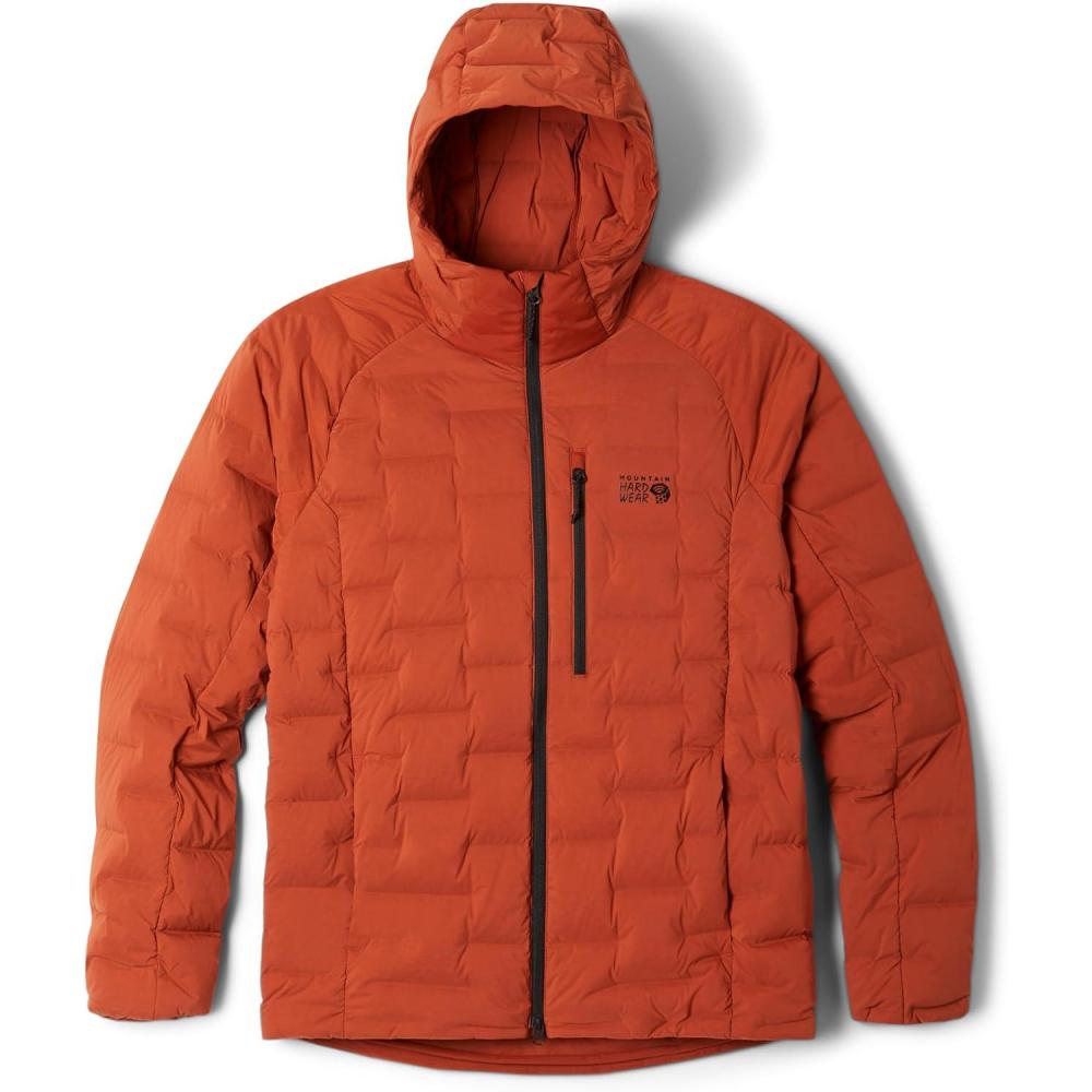 imageMountain Hardwear mens Stretchdown HoodyDark Copper  New 2024