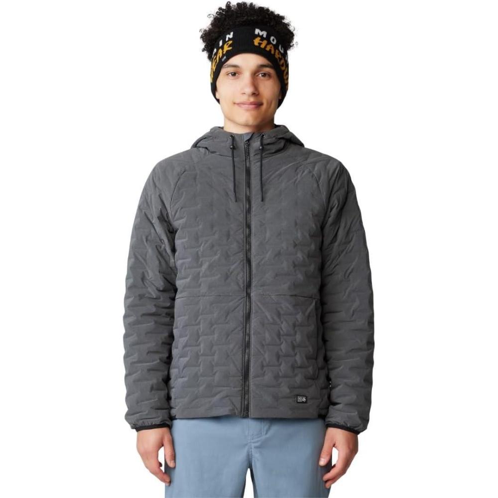 imageMountain Hardwear mens Stretchdown Light Full Zip HoodyVolcanic Heather