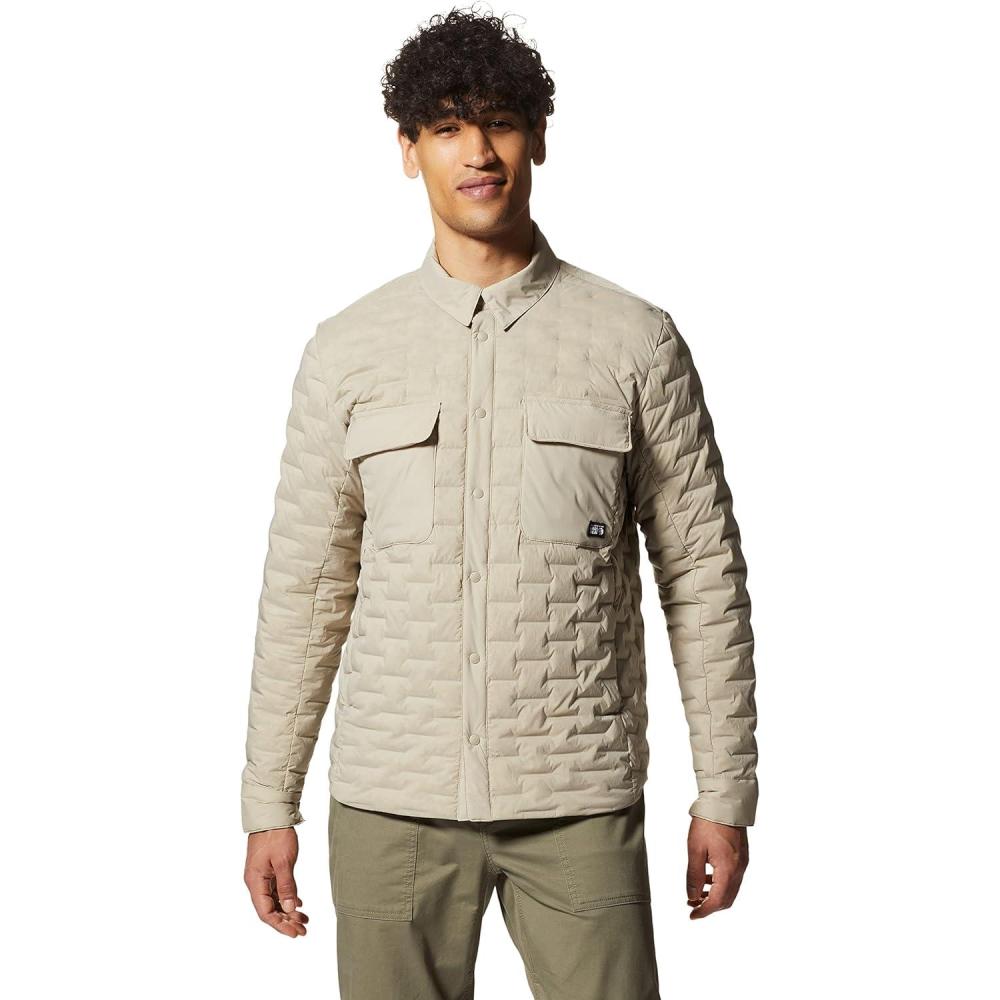 imageMountain Hardwear mens Stretchdown Light ShacketBadlands