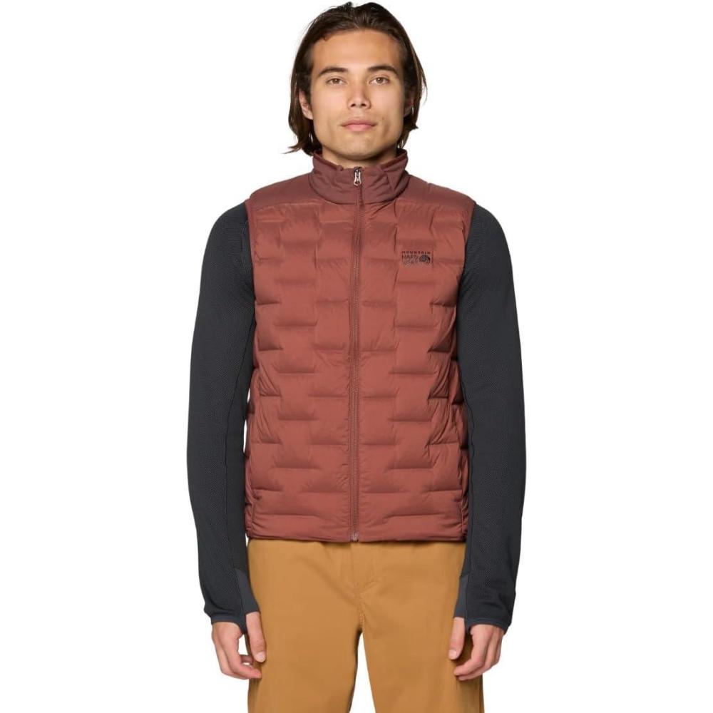 imageMountain Hardwear mens Stretchdown VestBourbon Brown