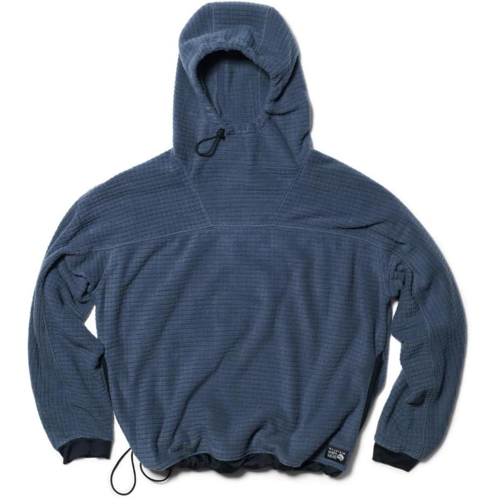 imageMountain Hardwear mens Summit Grid Big Grid HoodyMoon Blue