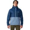 imageMountain Hardwear mens Threshold JacketLight Zinc  Hardwear Navy