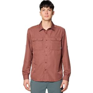 Mountain Hardwear Mens Canyon Long Sleeve Shirt(Bourbon Brown)