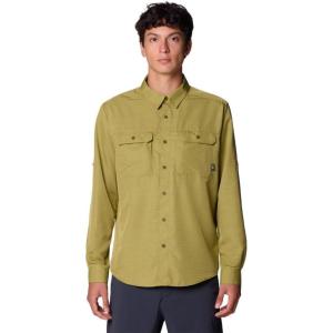 Mountain Hardwear Mens Canyon Long Sleeve Shirt(Bright Fatigue)