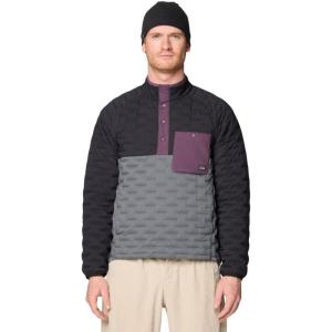 Mountain Hardwear Men’s StretchDown Light Snap Tee(Grey)