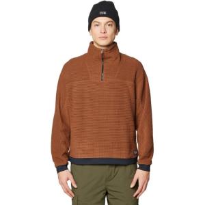 Mountain Hardwear Men’s Summit Big Grid Half Zip(Cocoa Brown)