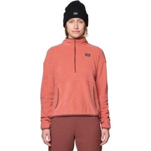 Mountain Hardwear Women’s Microchill Half Zip(Mars Red)