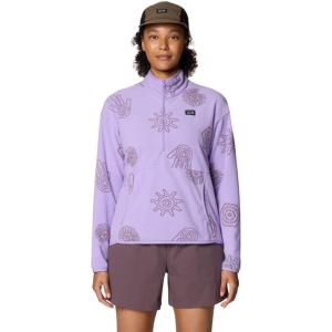 Mountain Hardwear Women’s Microchill Half Zip(Purple)