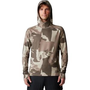 Mountain Hardwear mens Butter M Hoody(Badlands Snowdrifts Print)