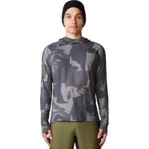 Mountain Hardwear mens Butter M Hoody(Volcanic Snowdrifts Print)