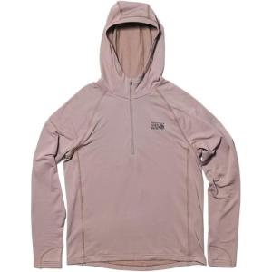 Mountain Hardwear mens Crater Lake Heavyweight Half Zip Hoody(Wild Taupe)
