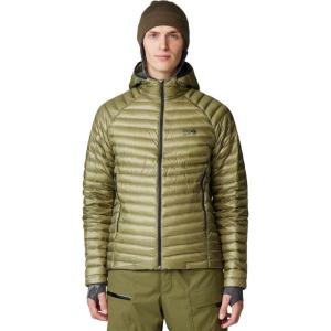 Mountain Hardwear mens Ghost Whisperer Hoody(Mantis Green – New 2024)