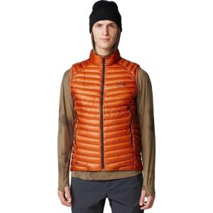 Mountain Hardwear mens Ghost Whisperer Vest(Raw Carnelian – New 2024)