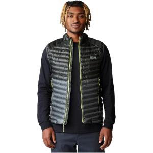 Mountain Hardwear mens Ghost Whisperer Vest(Volcanic  Foil – New 2024)