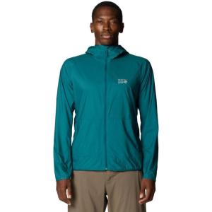 Mountain Hardwear mens Kor Airshell Hooded Jacket(Jack Pine)