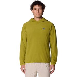 Mountain Hardwear mens Microchill Hoody(Green)