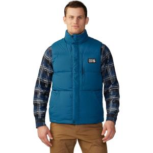 Mountain Hardwear mens Nevadan Down Vest(Dark Caspian)