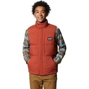 Mountain Hardwear mens Nevadan Down Vest(Dark Copper)