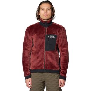 Mountain Hardwear mens Polartec High Loft Jacket(Bourbon Brown  Black)