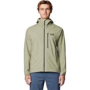 Mountain Hardwear mens Stretch Ozonic Jacket(Mantis Green)